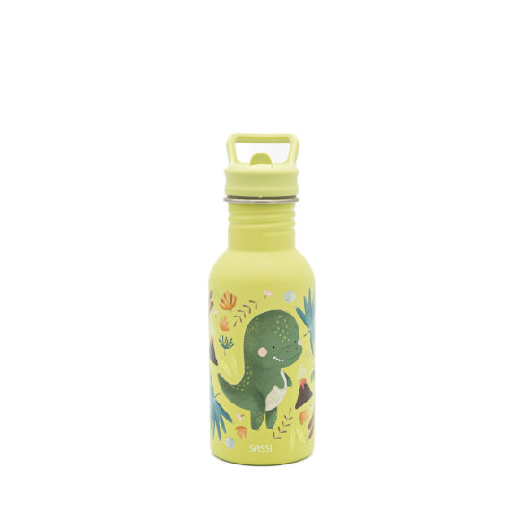 SASSI Термос шише за деца 500 ml (нерѓосувачки челик) – Dinosaur