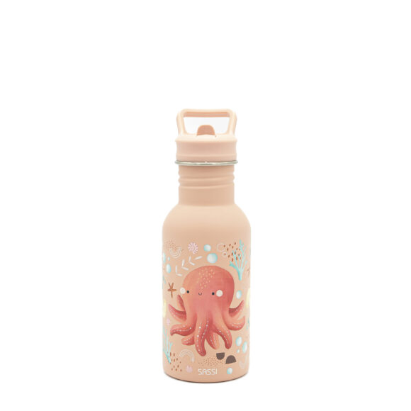 SASSI Термос шише за деца 500 ml (нерѓосувачки челик) – Octopus
