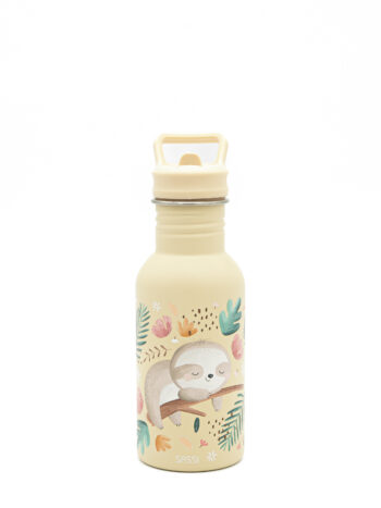 SASSI Термос шише за деца 500 ml (нерѓосувачки челик) - Sloth