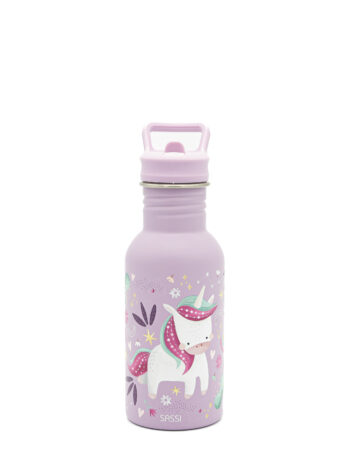 SASSI Термос шише за деца 500 ml (нерѓосувачки челик) – Unicorn